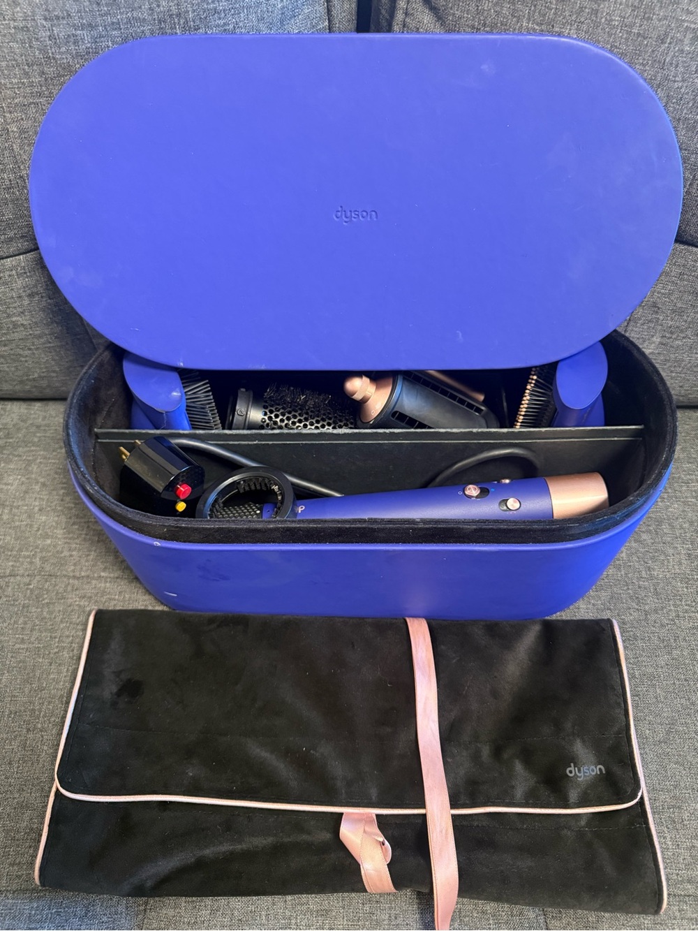 Dyson Airwrap Special Edition Long Vinca Blue/Rosé - Picture 2 of 2